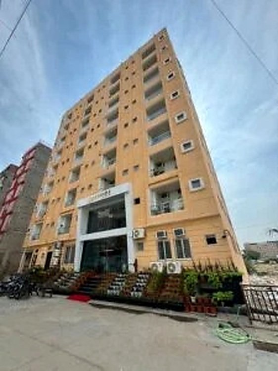 Sapphire Girls Hostel building in Coral Park, Kota